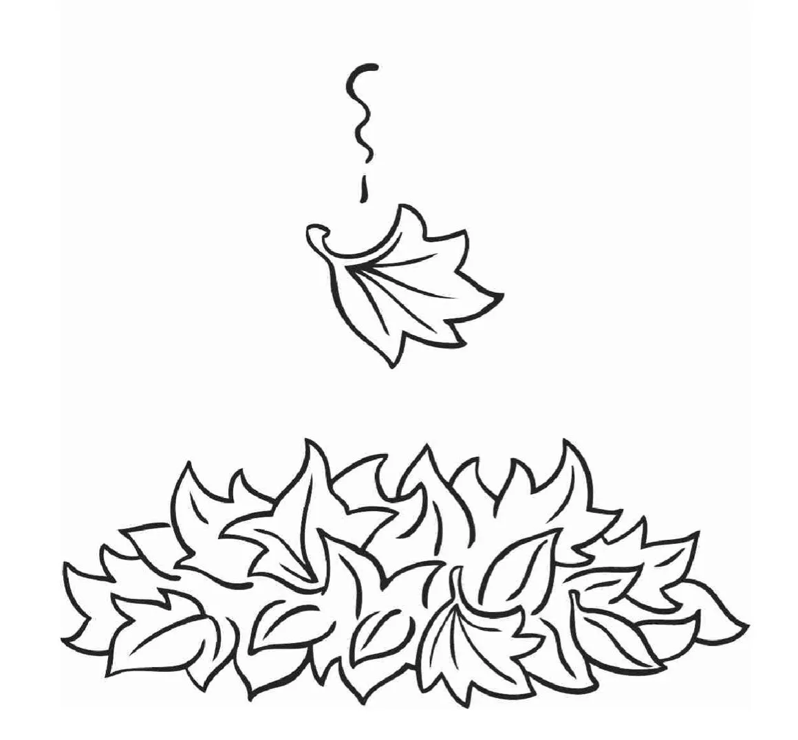 hojas secas Colouring Pages (page 2)