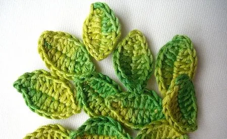 Patrones de hojas tejidas a crochet - Imagui Patrones de hojas tejidas a crochet - Imagui