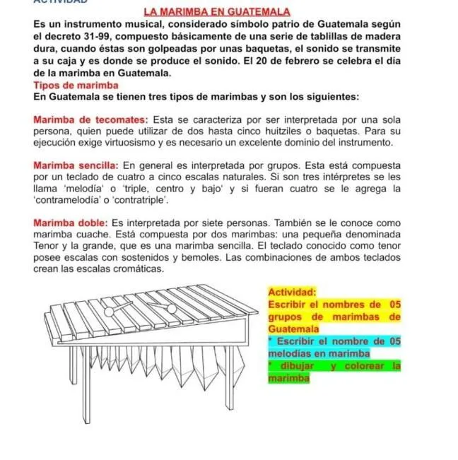hola me pueden ayudar con las preguntas .escribir el nombres de 5 grupos de marimbas de Guatemalaporfavor - Brainly.lat hola me pueden ayudar con las preguntas .escribir el nombres de 5 grupos de marimbas de Guatemalaporfavor - Brainly.lat