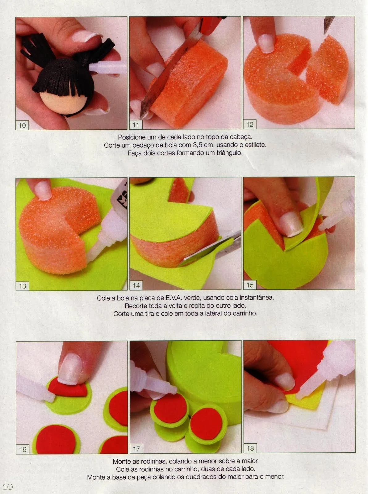 Moldes para Todo: * Souvenir Fofucha bb y carriola