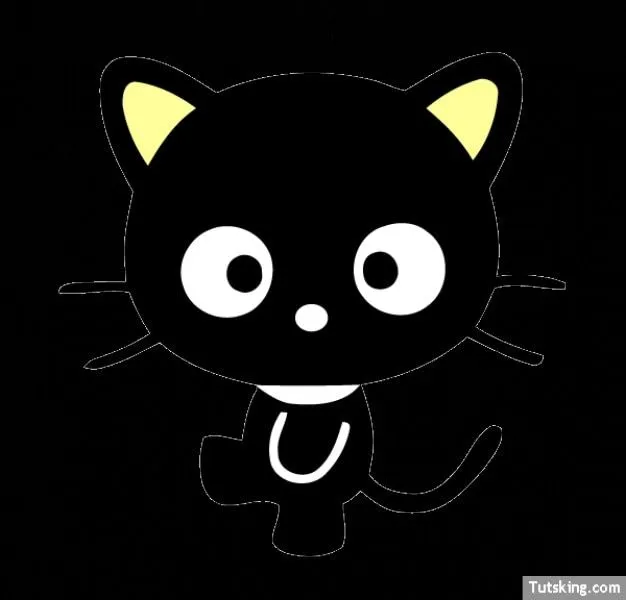 Hola gatito lindo gato negro | Descargar Vectores gratis