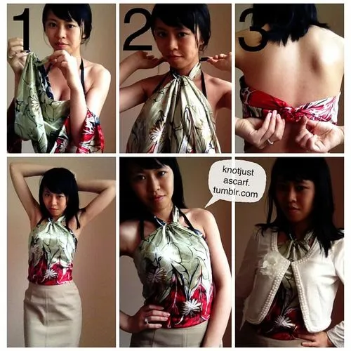 HOLA QUERIDA: DIY: Como convertir tus chales/pañuelos en ropa HOLA QUERIDA: DIY: Como convertir tus chales/pañuelos en ropa