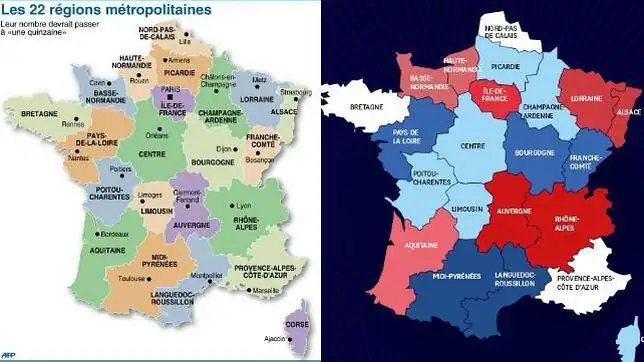 Hollande decide reducir de 22 a 14 el número de regiones de ... Hollande decide reducir de 22 a 14 el número de regiones de ...