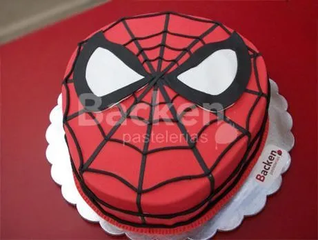 Hombre Araña Pasteles de Fondant, Pasteles de Fondant en ...