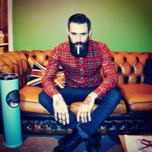 hombre con barba | Tumblr