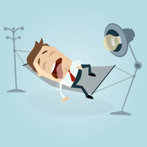 hombre de divertidos dibujos animados durmiendo y regates en ... hombre de divertidos dibujos animados durmiendo y regates en ...