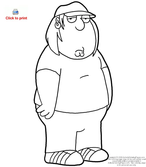 Dibujos de gordos para colorear - Imagui