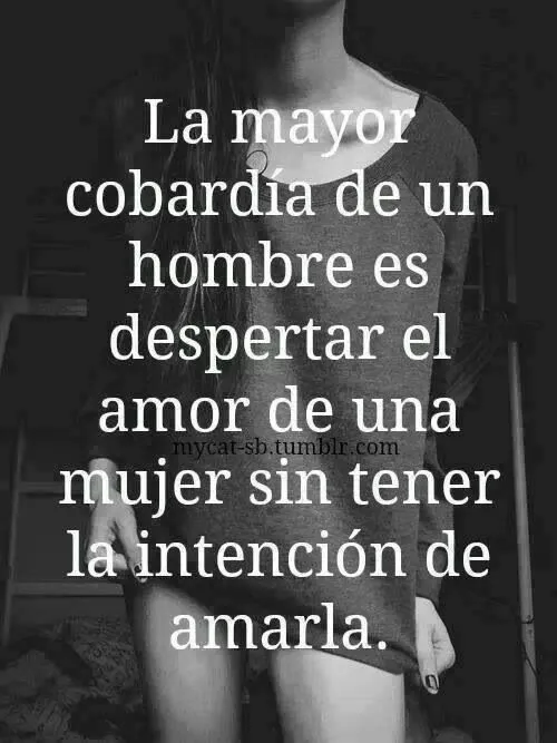 Hombres cobardes | Fotos con mensajes | Pinterest