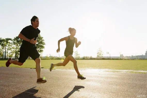 Los hombres y las mujeres no son iguales... corriendo