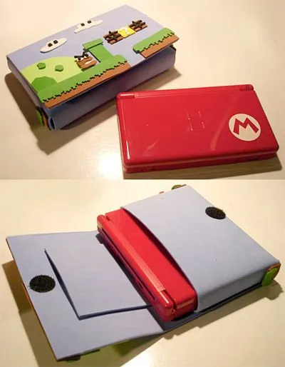 Homemade Super Mario Bros.-themed case, crafted... - Tiny ... Homemade Super Mario Bros.-themed case, crafted... - Tiny ...