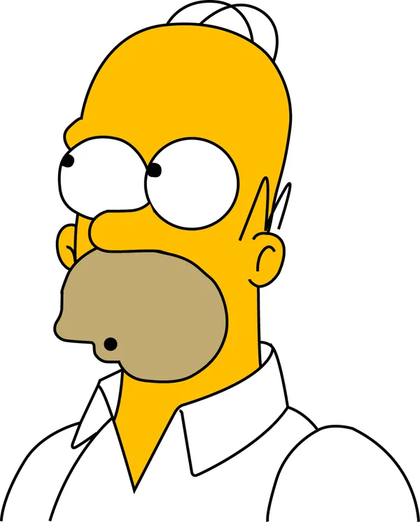 Homer Simpson by JamesHet on deviantART