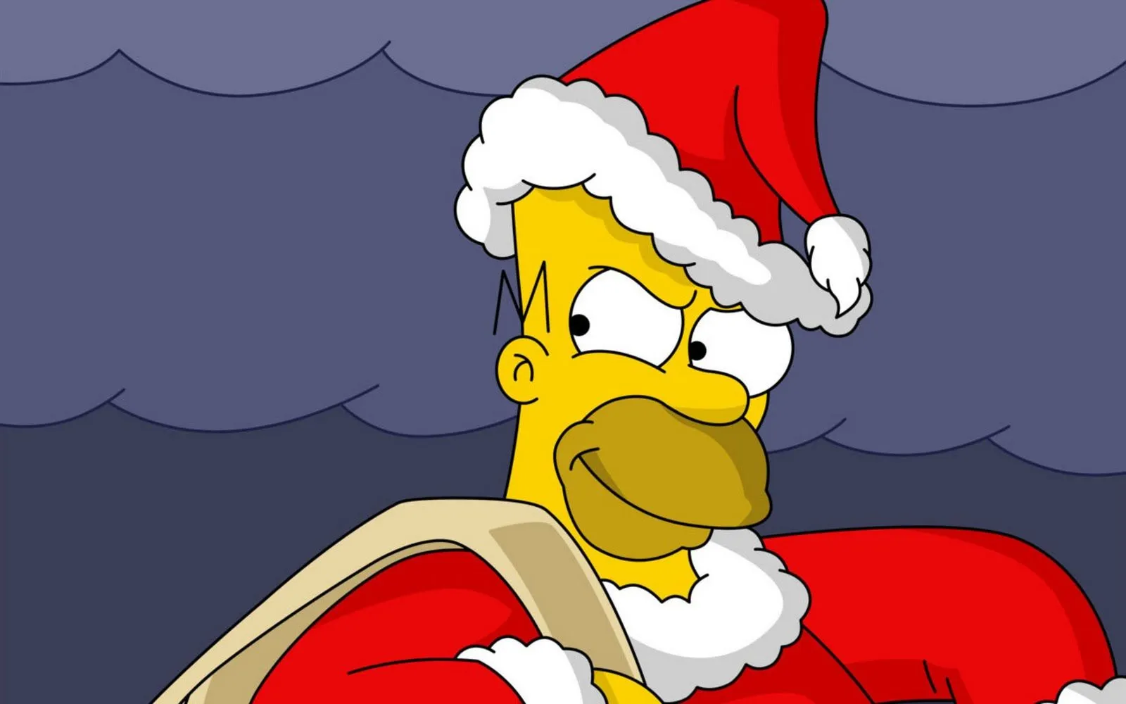 ... - Homer Simson - dibujos animados - Santa Claus - gorros - wallpaper ... - Homer Simson - dibujos animados - Santa Claus - gorros - wallpaper