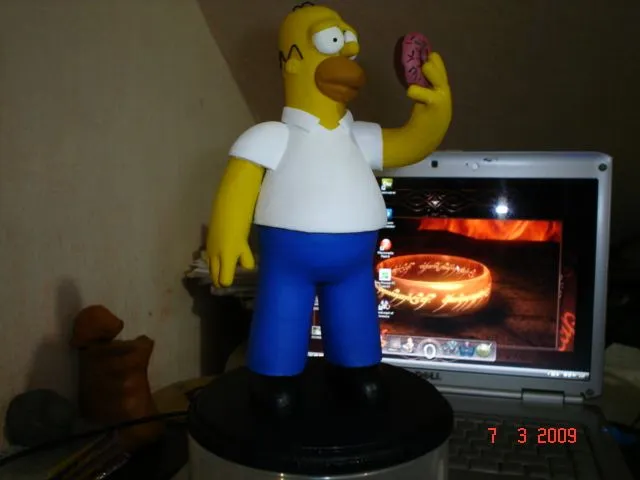 Homero Simpson | Figuras de plastilina