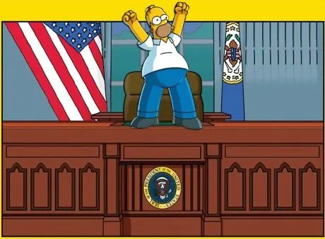 Homero Simpson para presidente de los EEUU | AlexZelder Homero Simpson para presidente de los EEUU | AlexZelder