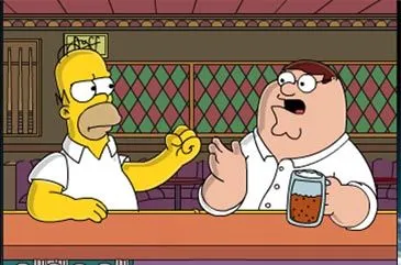 Homero Simpson VS Peter Griffin… « Zona Zero Homero Simpson VS Peter Griffin… « Zona Zero