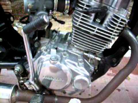 Honda cg 200 titan - YouTube