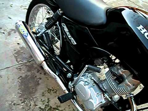 honda cg fan 125 al corte - YouTube