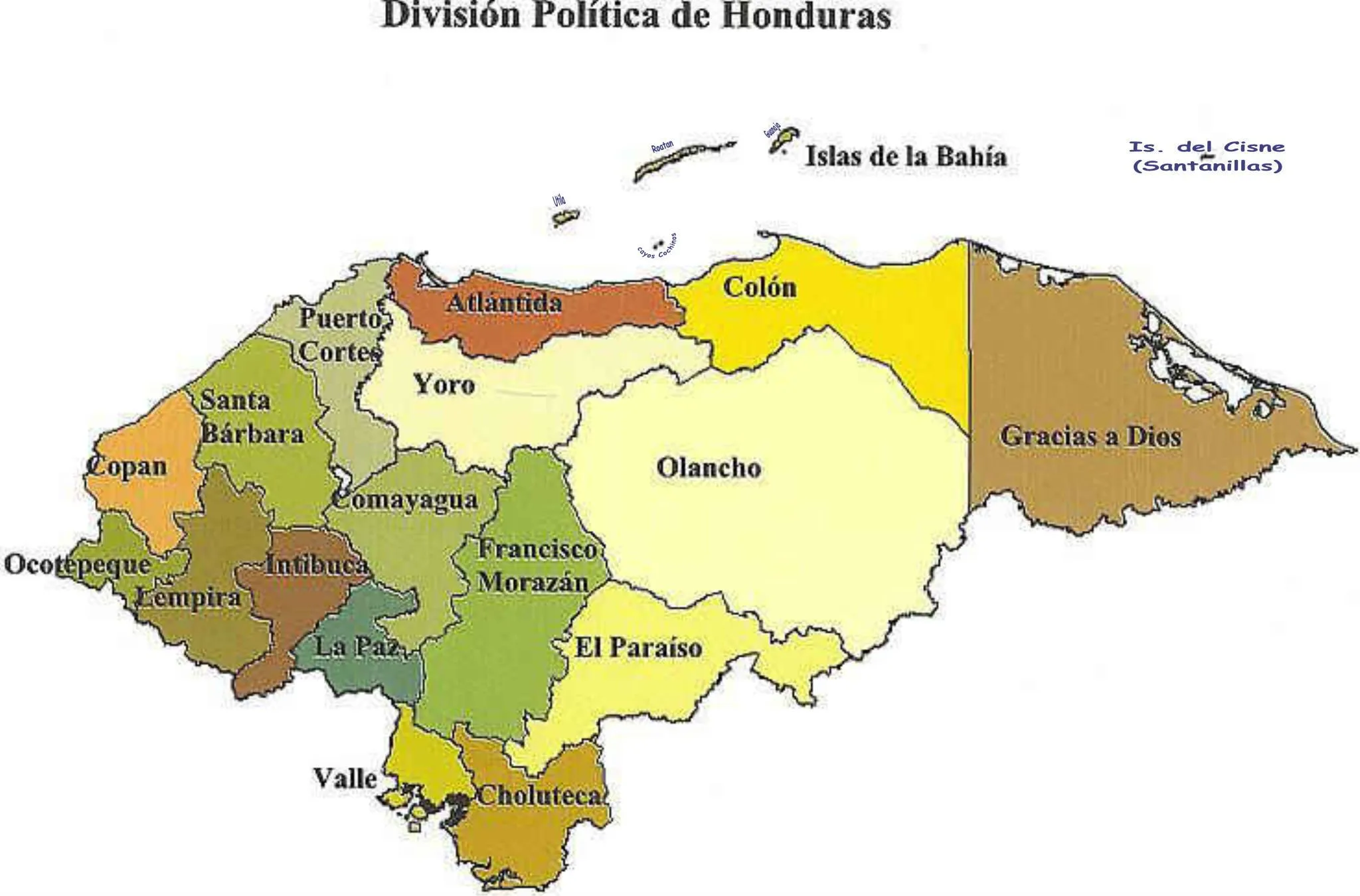 DATOS GENERAL DE HONDURAS
