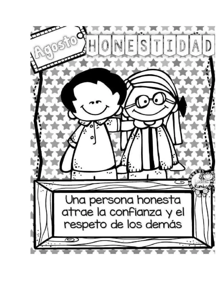 Honestidad para Colorear | PDF
