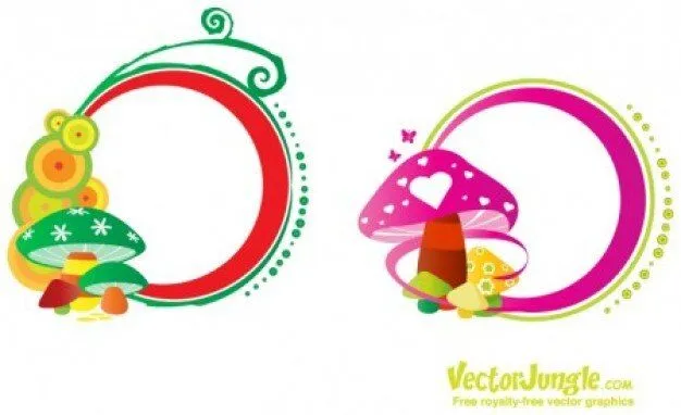 Hongos De Colores | Fotos y Vectores gratis Hongos De Colores | Fotos y Vectores gratis