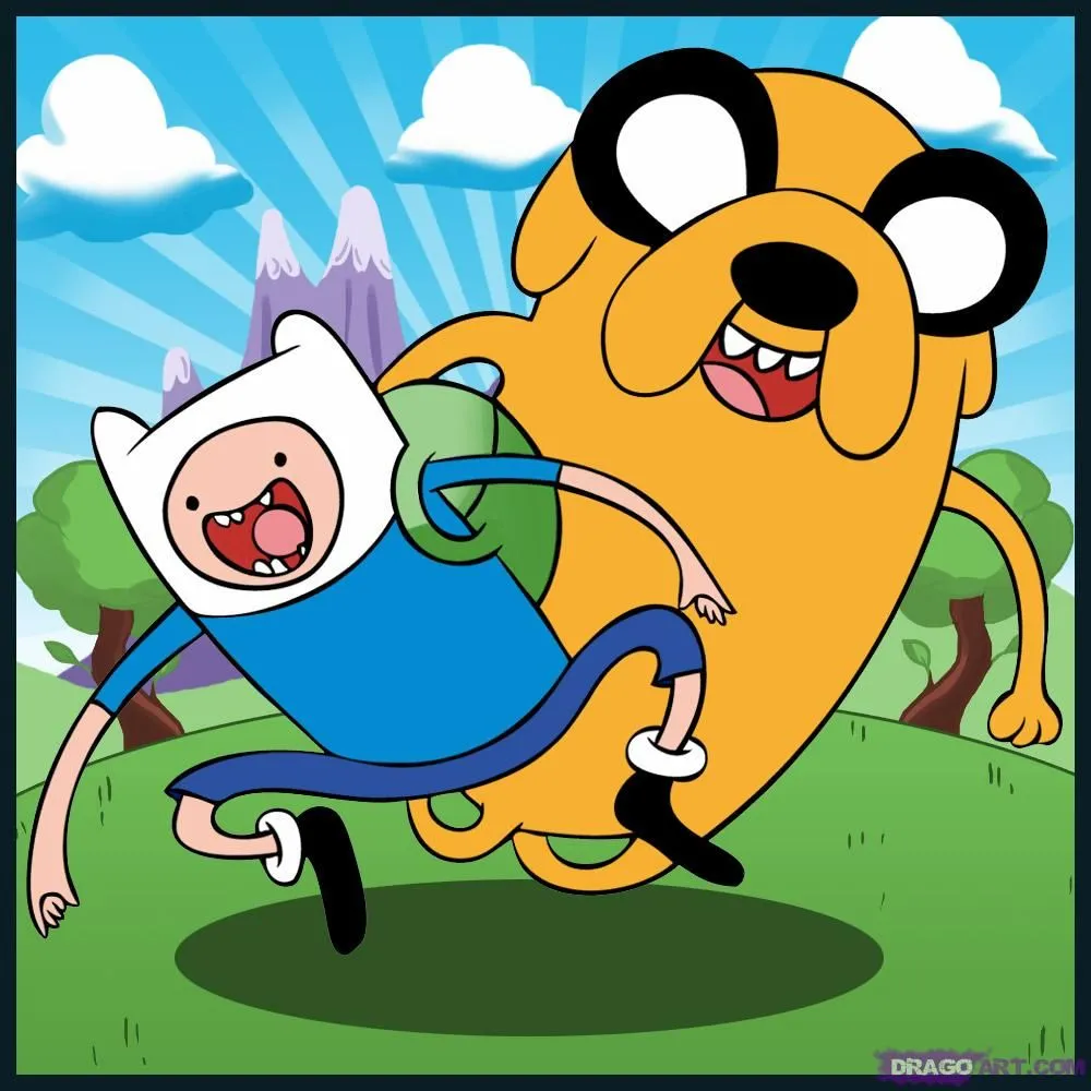 Hora de Aventura: Hora de aventura finn y jake bebes Hora de Aventura: Hora de aventura finn y jake bebes