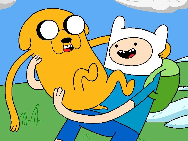 Hora de Aventura: Hora de aventura finn y jake bebes