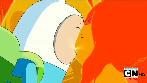 Hora de Aventura: Hora de aventura finn y princesa flama