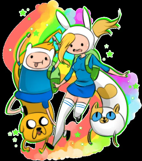 Hora de Aventura: Hora de aventura unicornio Hora de Aventura: Hora de aventura unicornio