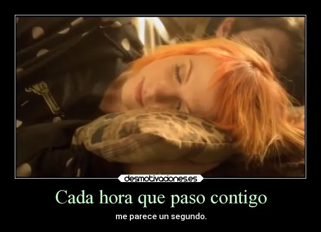 Cada hora que paso contigo | Desmotivaciones Cada hora que paso contigo | Desmotivaciones