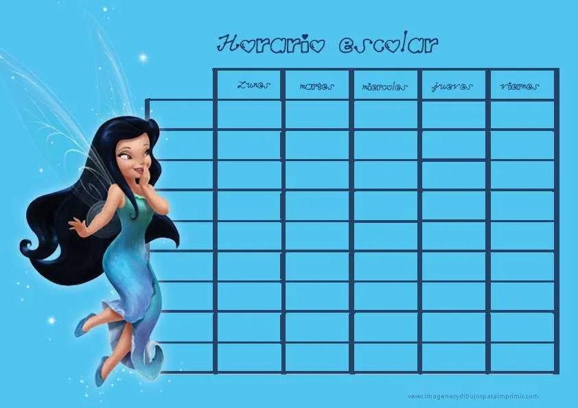 Horario Escolar Para Princesas Car Memes