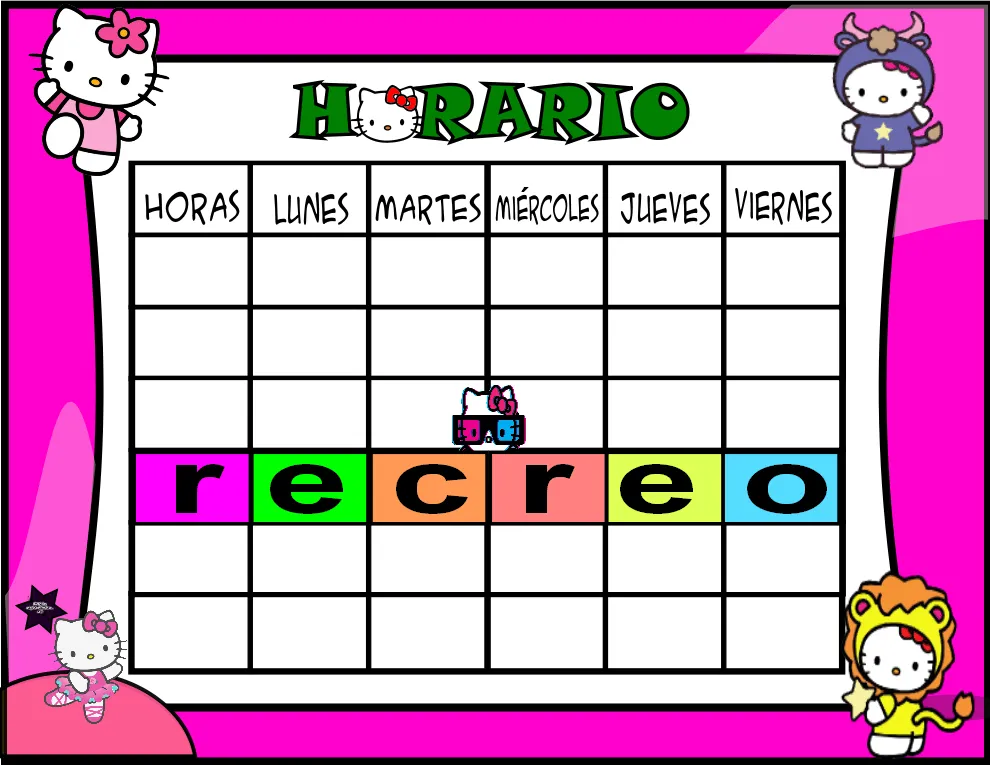 Nuevos horarios y marcos nuevos personajes y nuevas distribuciones ...