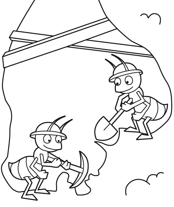 Caricaturas de hormigas para colorear - Imagui Caricaturas de hormigas para colorear - Imagui