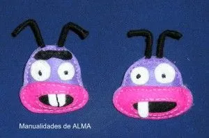 Hormigas en fieltro « Manualidades de Alma