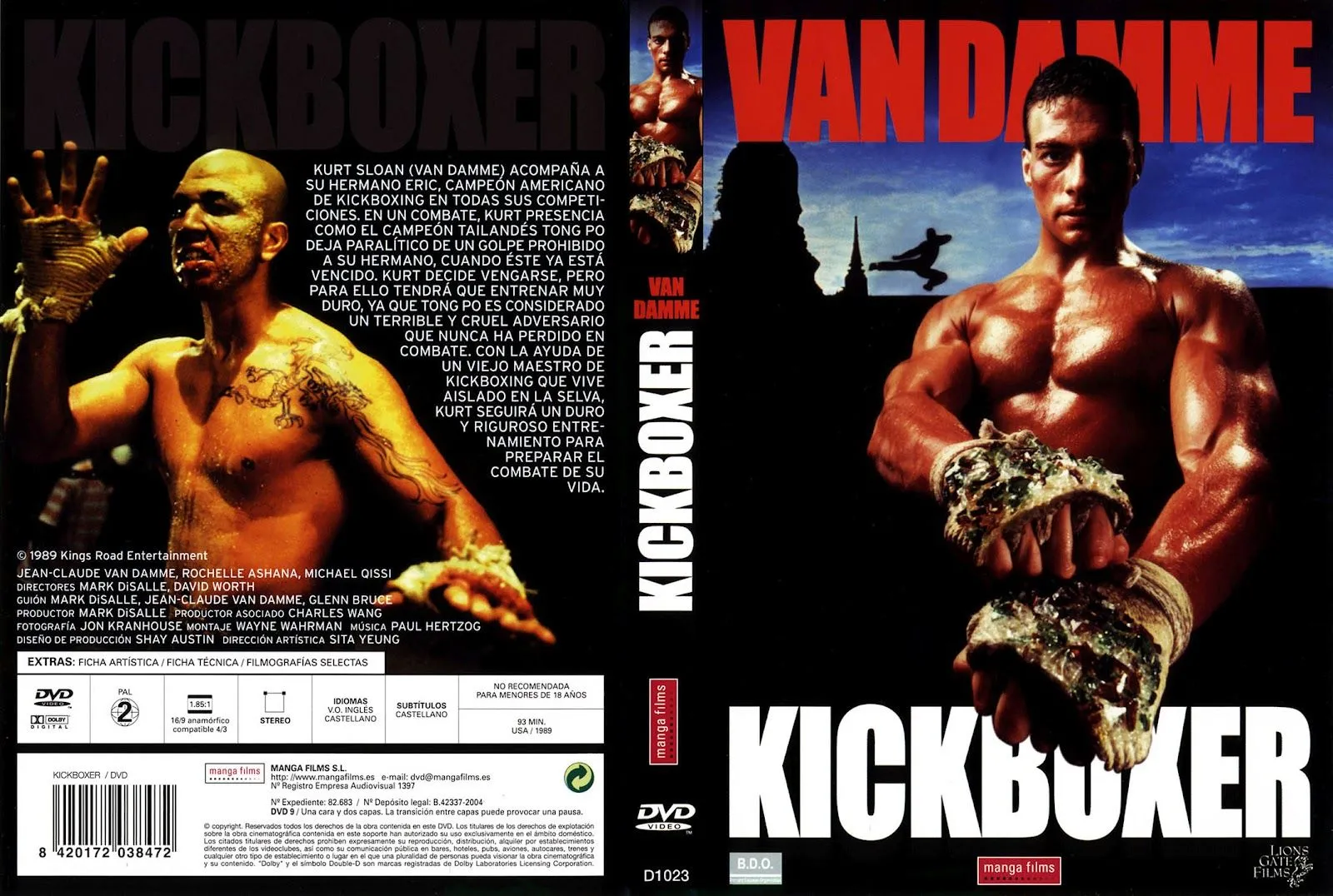 Horror... el horror...!: Kickboxer (Kickboxer) [1989] de Mark ...