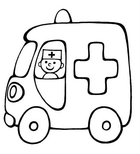 Hospital para colorear infantil - Imagui