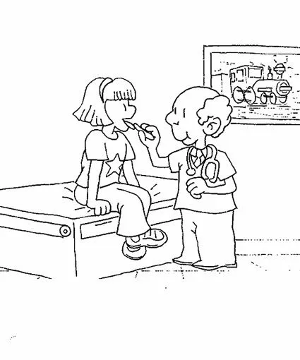Hospital Coloring Pages - Colouring for Kids Hospital Coloring Pages - Colouring for Kids