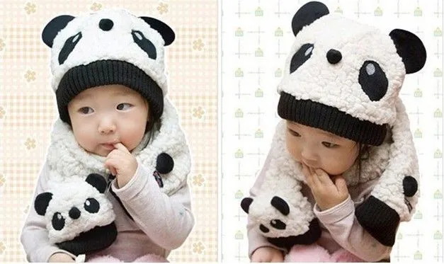 Hot Corea lindo invierno Panda dibujos animados de felpa CAP ... Hot Corea lindo invierno Panda dibujos animados de felpa CAP ...