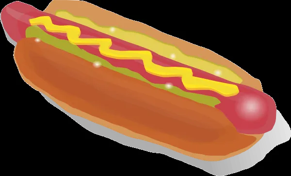 Hot Dog Sandwich Clip Art at Clker.com - vector clip art online ...