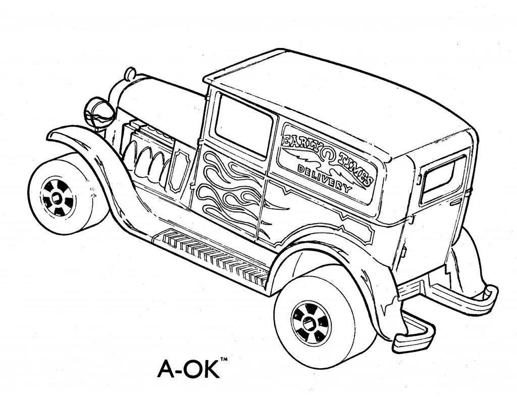 Dibujos para colorear de hot wheels - Dibujos para colorear - IMAGIXS