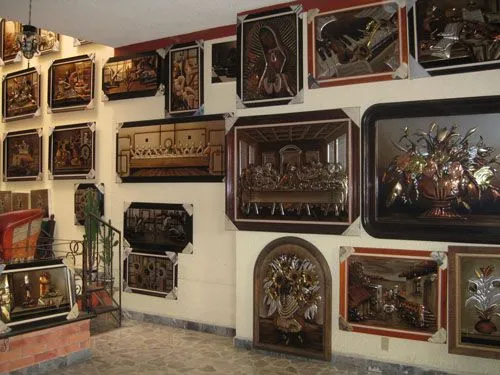 Cuadros de repujado en tonala - Imagui