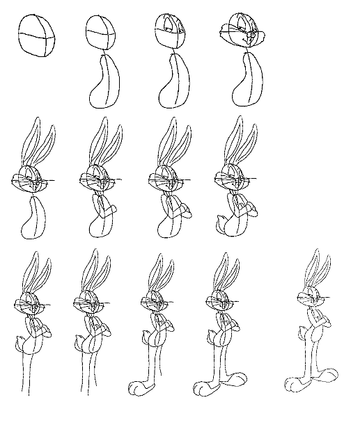 how to draw bugs bunny | art | Pinterest | Bugs Bunny, Bunny ...