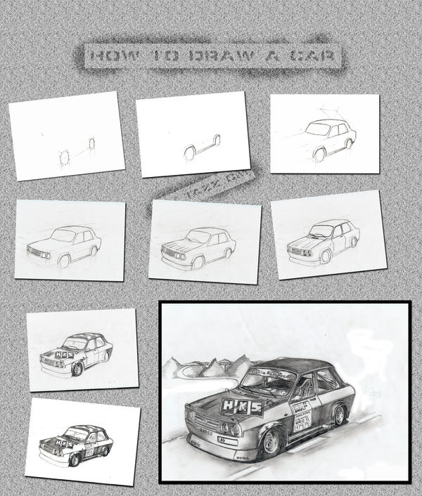 How to draw a car by TaZZCM on deviantART How to draw a car by TaZZCM on deviantART