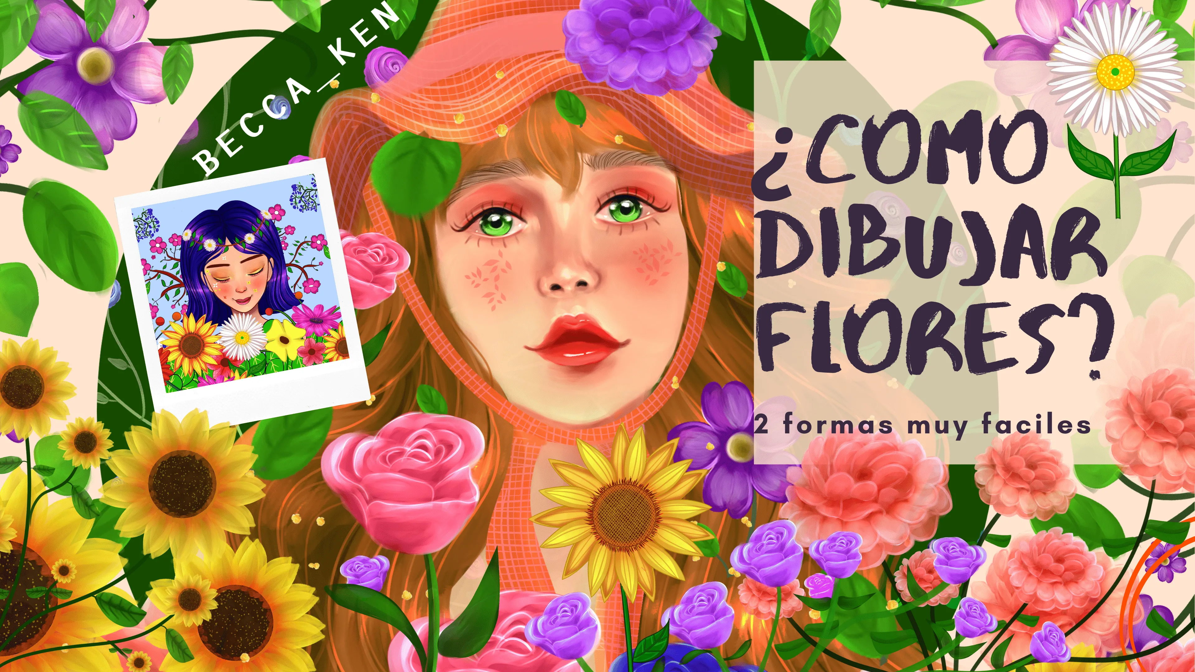 How to draw flowers? 2 very easy ways. by becca_ken - Make better art | CLIP STUDIO TIPS How to draw flowers? 2 very easy ways. by becca_ken - Make better art | CLIP STUDIO TIPS