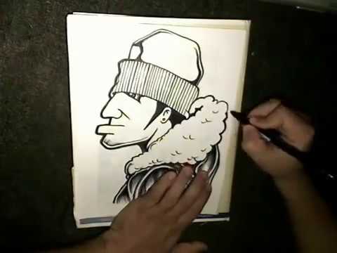 How to Draw a graffiti Character (Cool Character) - YouTube How to Draw a graffiti Character (Cool Character) - YouTube
