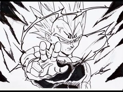 HOW TO DRAW MAJIN VEGETA FINAL IMPACT ファイナルインパクト ...