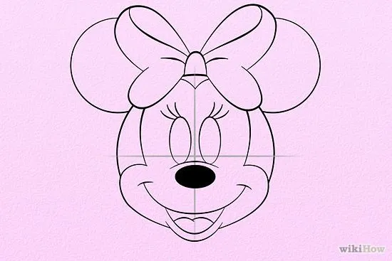How to Draw Minnie Mouse