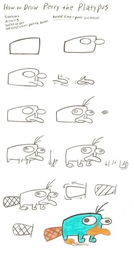 How to Draw Perry ^_^ by Spectrumelf on DeviantArt How to Draw Perry ^_^ by Spectrumelf on DeviantArt