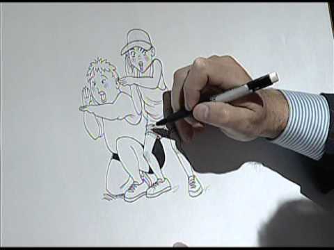 How to draw two animé characters2. Dibujo de dos chicos en manga 2 ... How to draw two animé characters2. Dibujo de dos chicos en manga 2 ...