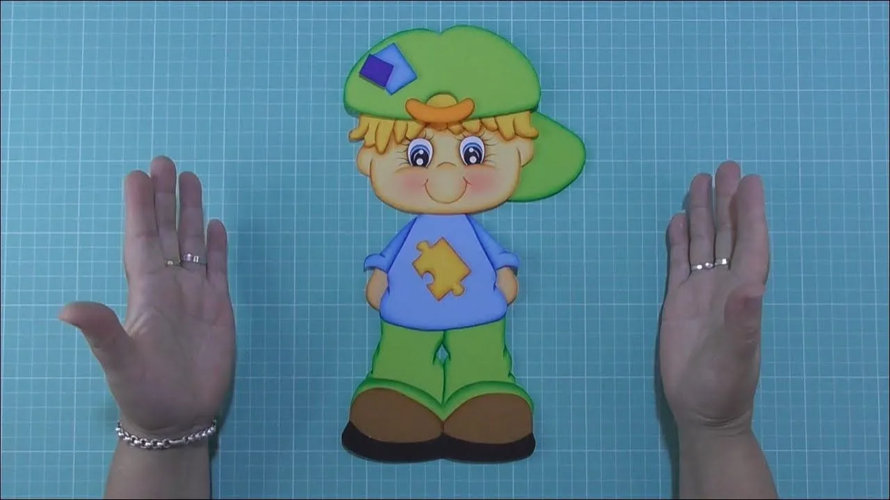 How to Make a Child for Agenda in Foami - Free Molds ❤️ - YouTube How to Make a Child for Agenda in Foami - Free Molds ❤️ - YouTube