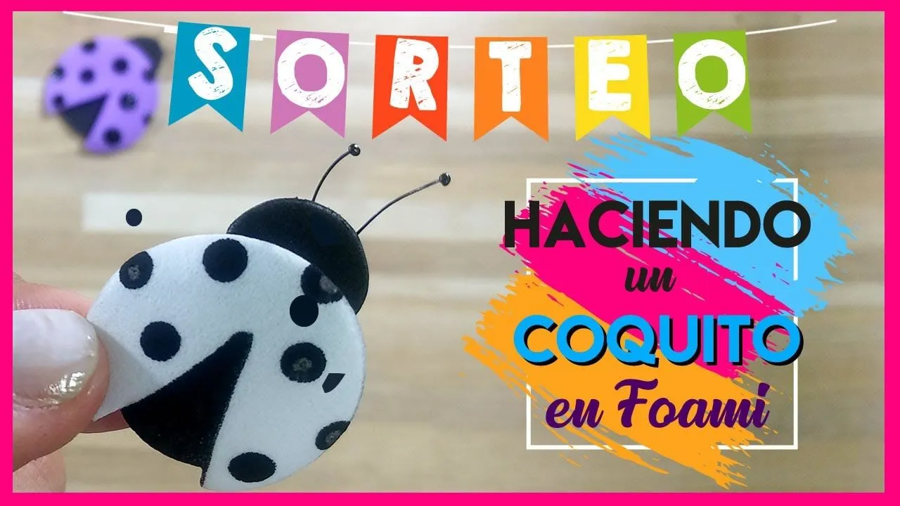 How to Make a foam Ladybug - YouTube